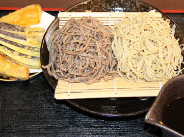 手打ちのお蕎麦屋Reiwa
粗挽き、石臼挽き食べ比べ
