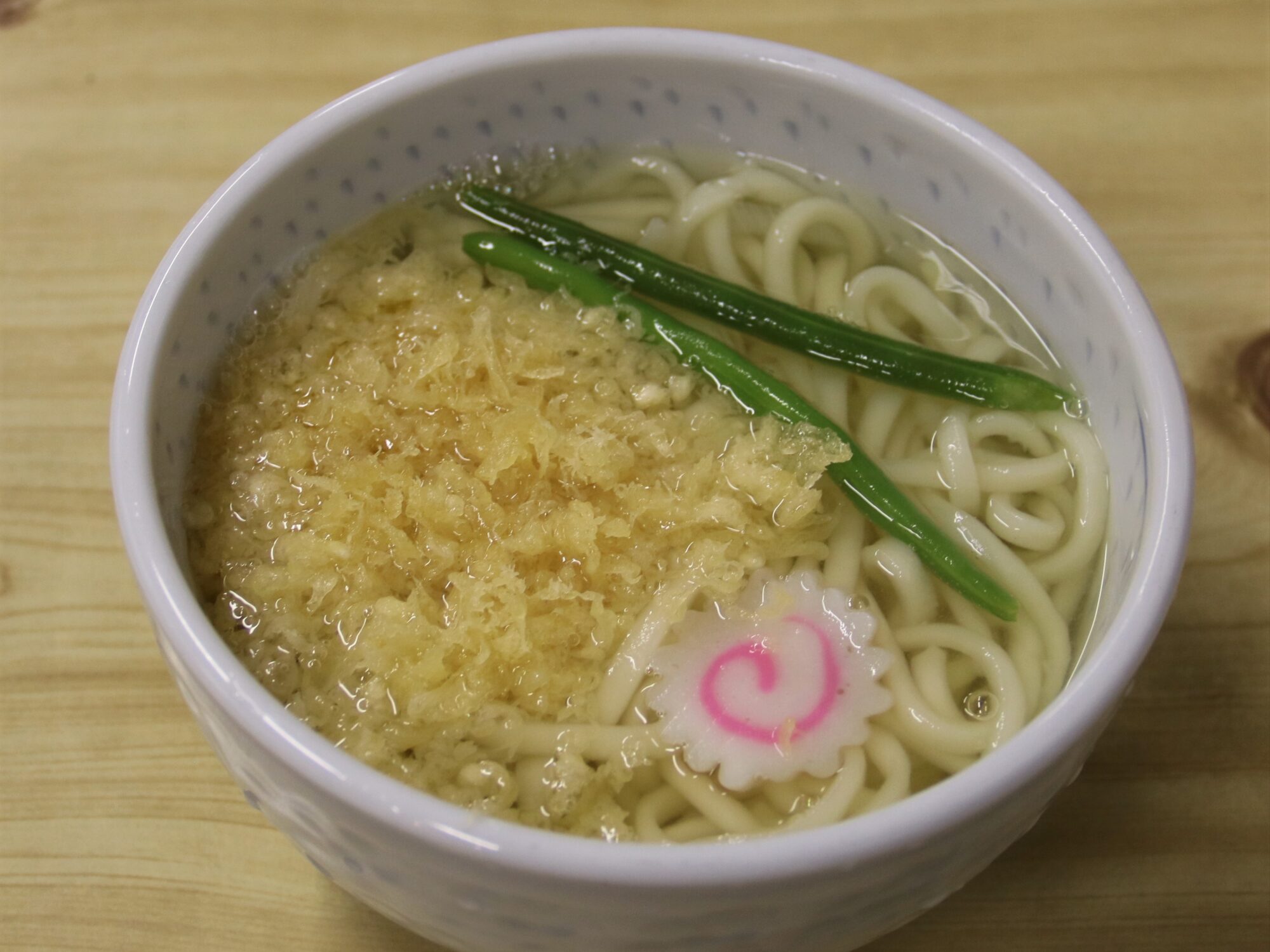 蕎麦処 東郷 優しい味です 塩たぬきうどん(K)の前橋グルメ情報