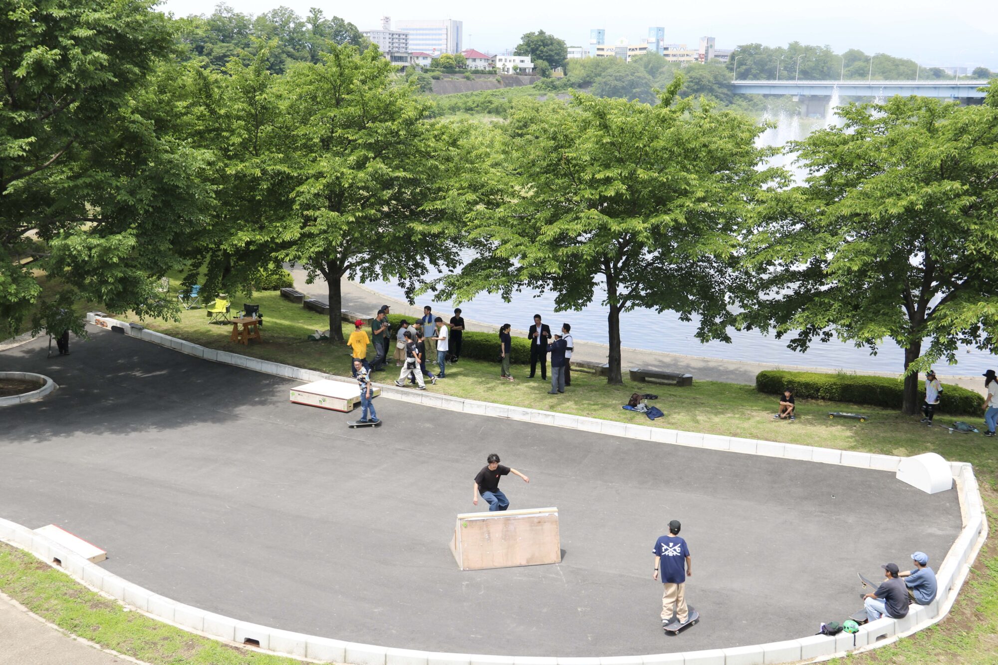 前橋公園 スケボーの聖地に 専用広場が誕生 愛好者が続々(N)｜前橋発