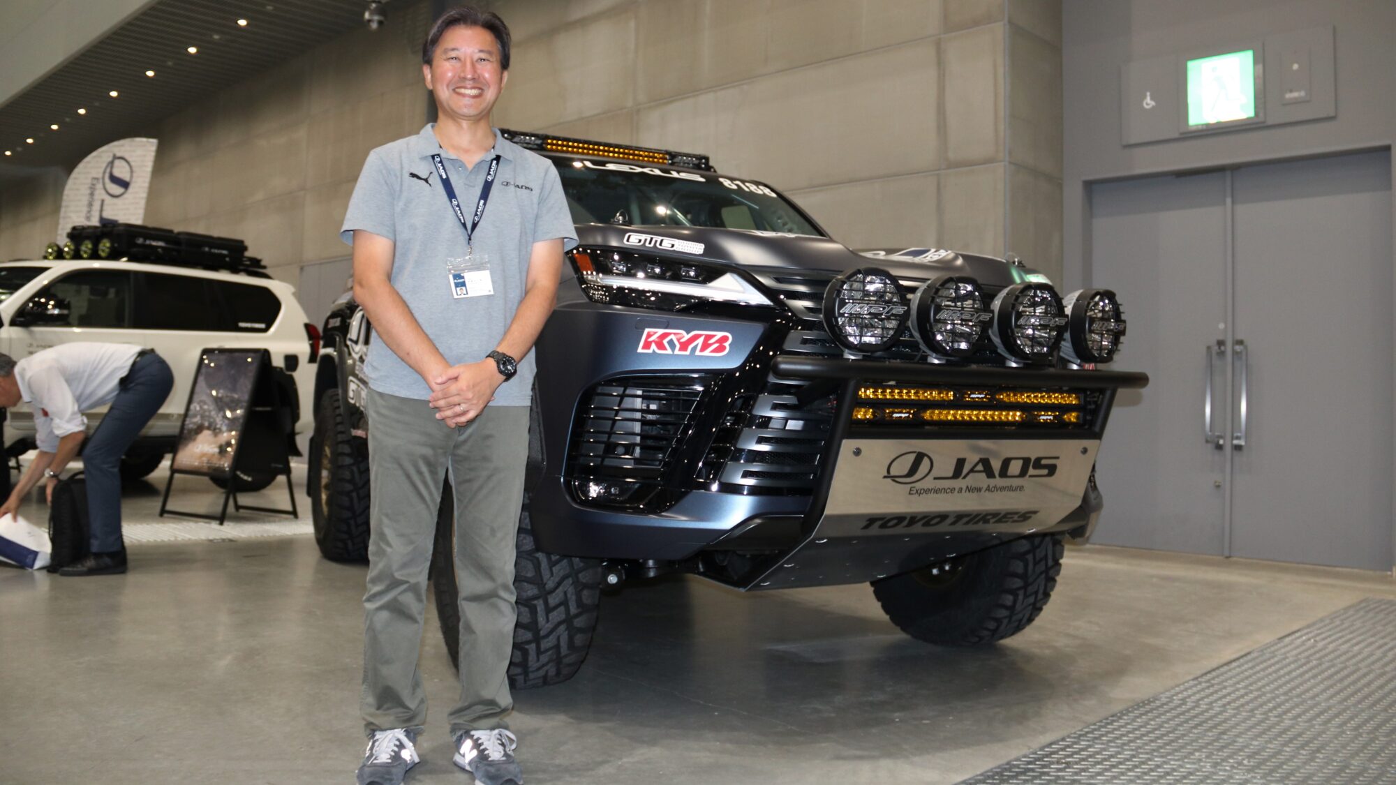 群馬パーツショー」にジャオス参上 「バハ1000」再挑戦の改良車展示(K