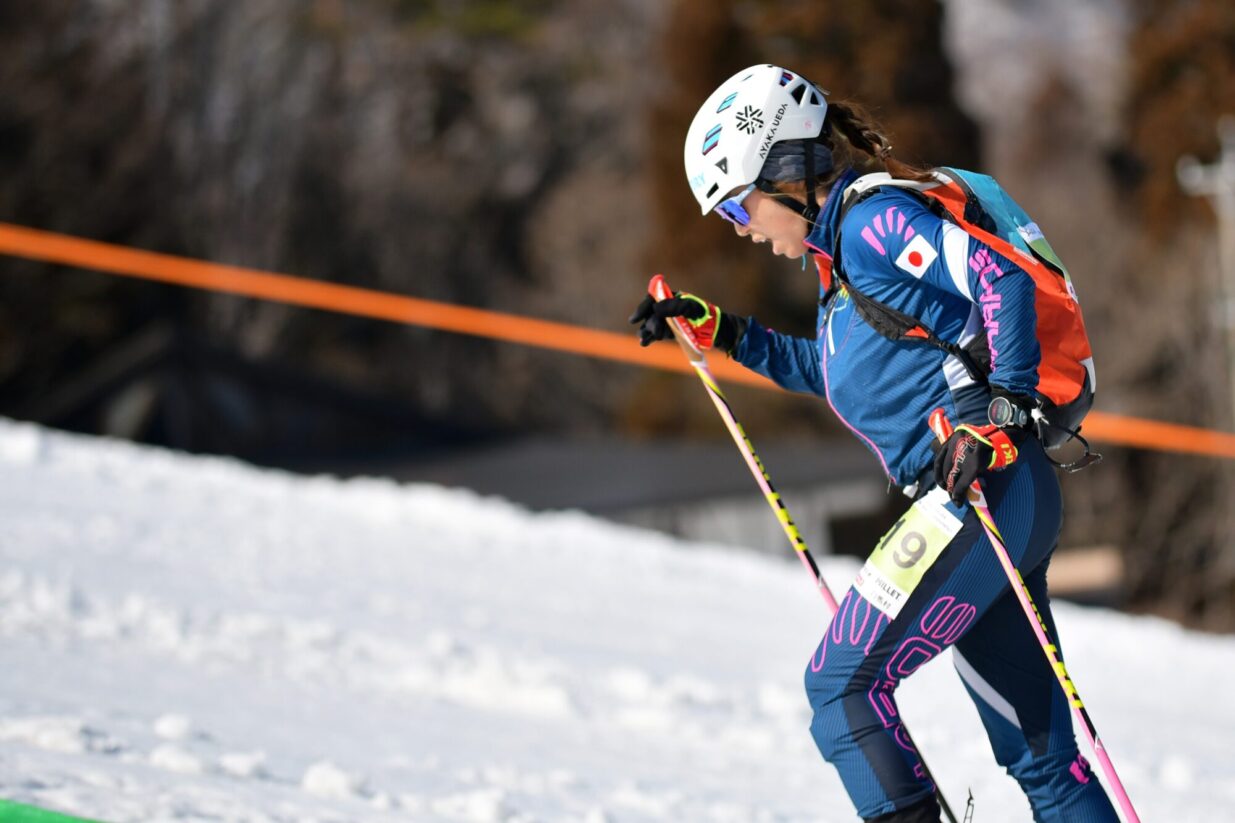 上田選手は４位入賞
スキーモ日本選手権白馬大会
