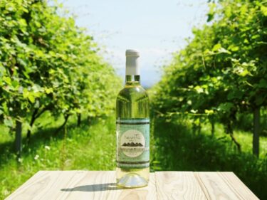 「奇跡の雫」 赤城の恵に
山ブドウ系の白ワイン
