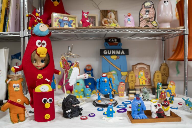 みんなで作る「群馬非公認キャラクター」立体作品展 応募しよう、投票