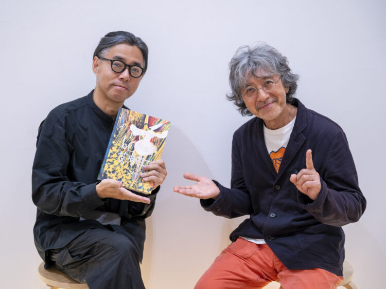 荒井良二さんと宮本武典さんに聞く 「new born 荒井良二展」はこうして