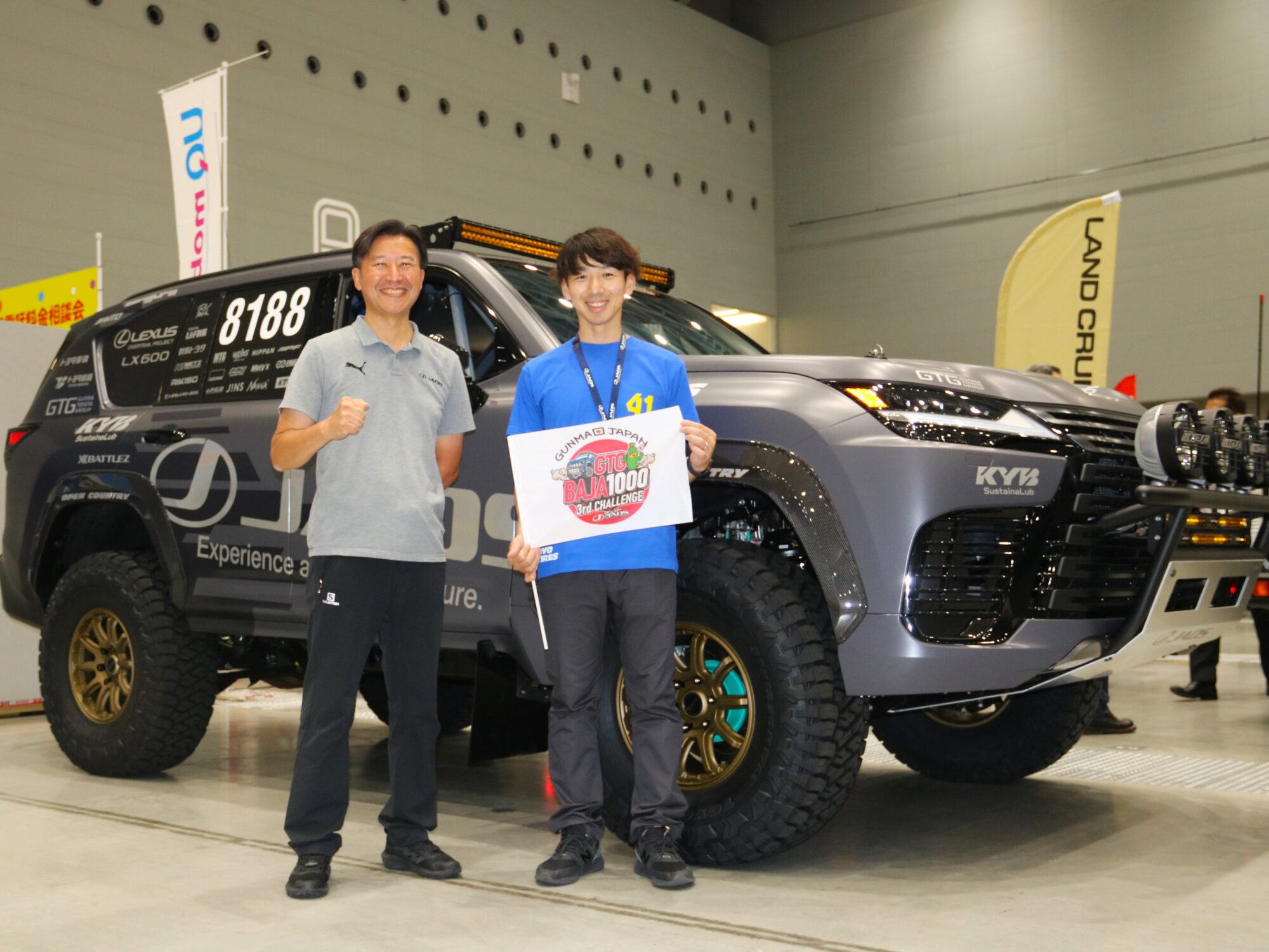 バハ1000参戦のレクサス参上 パーツショーにジャオス出展(K)｜前橋発