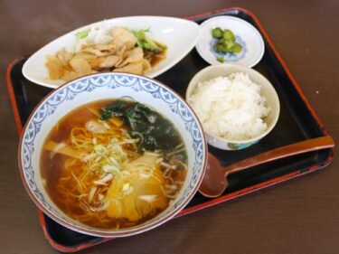 らーめん一番館上毛大橋店
昭和な黄色い麺と素朴な味
