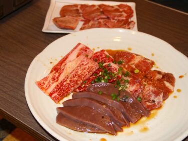 八幡飯店（はちまんはんてん）
奥座敷で味わう焼肉
