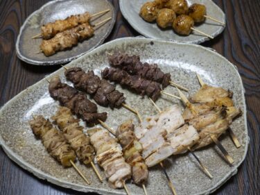 木村屋　
商店街の焼き鳥は昭和生まれ