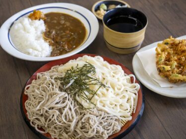 レストハウスまきば
穴場の食堂で蕎麦、うどん
