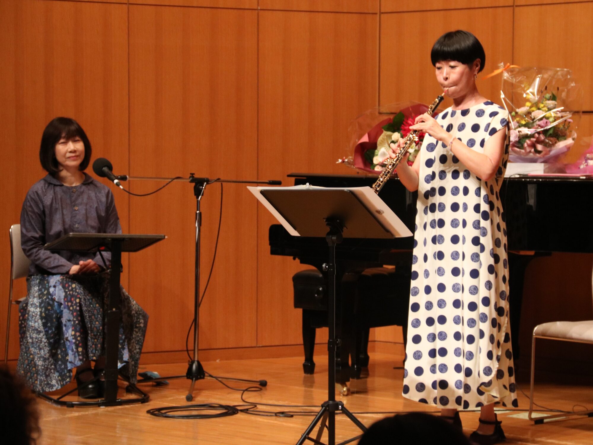 心癒すオーボエと詩の共演 佐藤さん演奏、青栁さん朗読(K)｜前橋発
