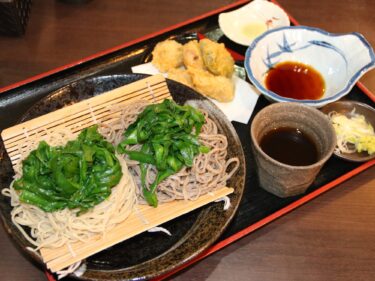 手打ちのお蕎麦屋Reiwa（令和）
個性が激突 ニラ蕎麦
