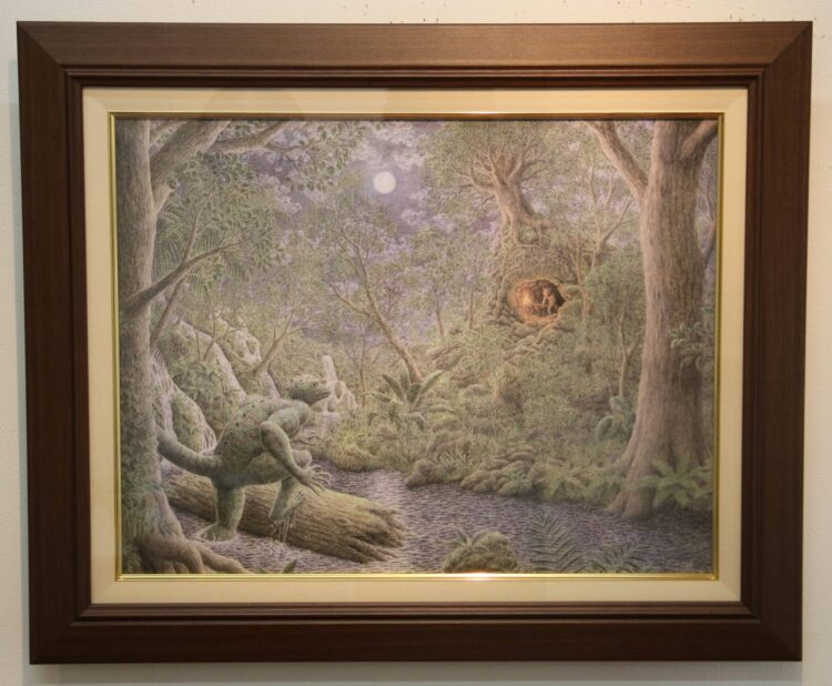 自然の創作」感じて 中村さんが水彩画やペン画(K)｜前橋発、新しい風