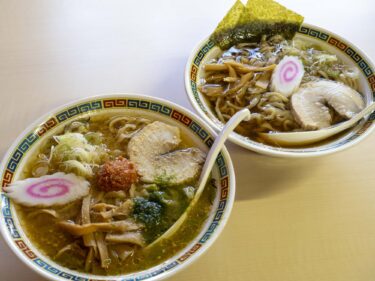 支那そばメンフジミ
縮れ太麺のインパクト