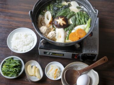 とくや
赤城の山の鍋焼きうどん
