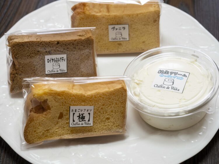 Chiffon de Waka（シフォン デ ワカ） ふんわり軽い前橋シフォンの前橋