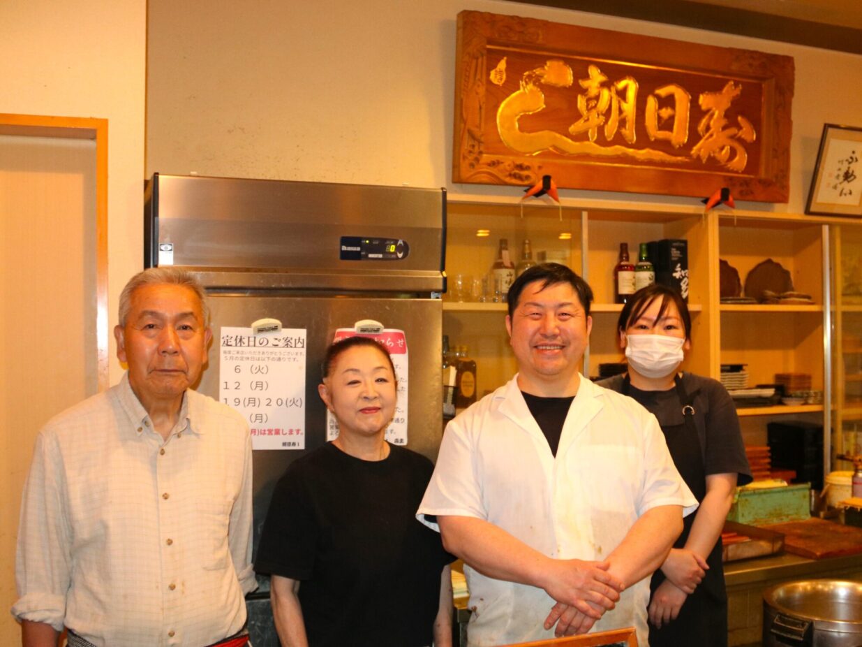 朝日寿し、56年間ありがとう
前橋の人気店、７月6日で閉店
