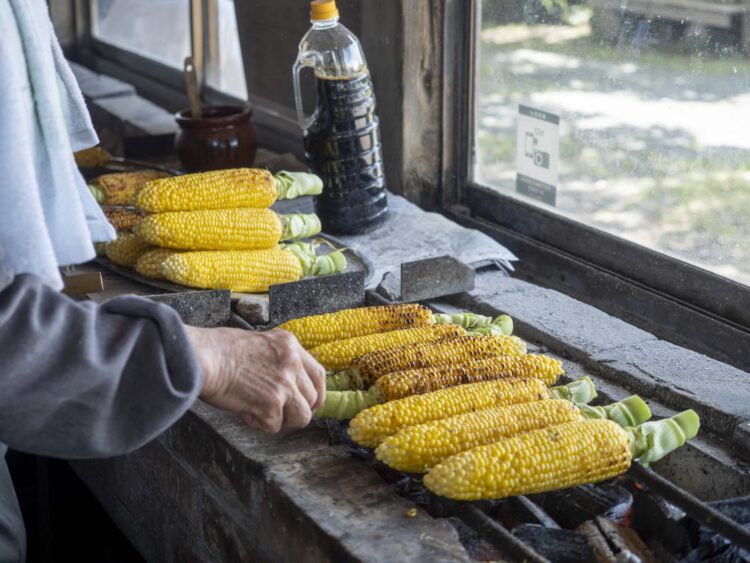 焼きとうもろこし始めました 赤城県道沿いの徳永農園｜前橋発、新しい