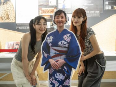 田中敦子先輩に誓う「音」の表現   
リリスクminanさん、manaさん追悼展訪れる