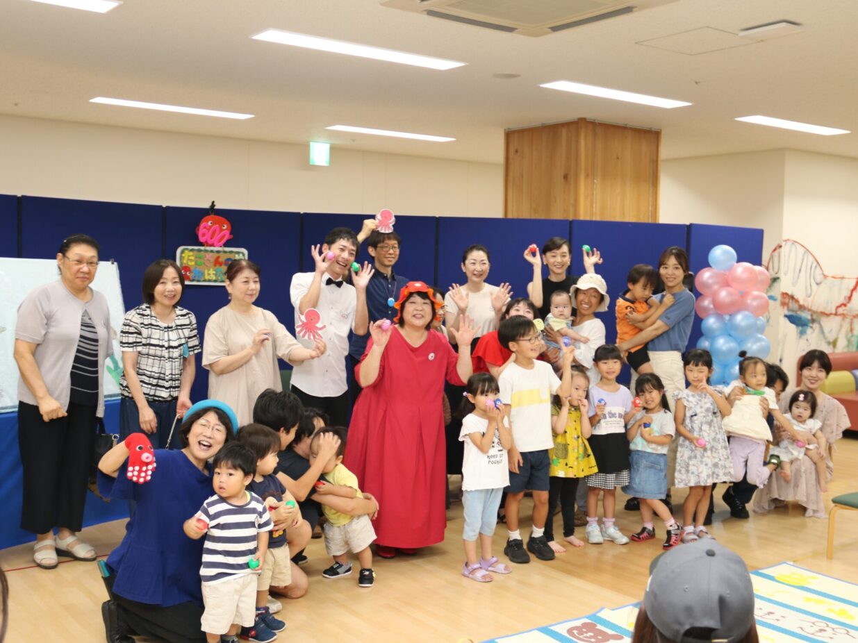 「たこさんのおはなしや」600回
前橋こども図書館で記念イベント
