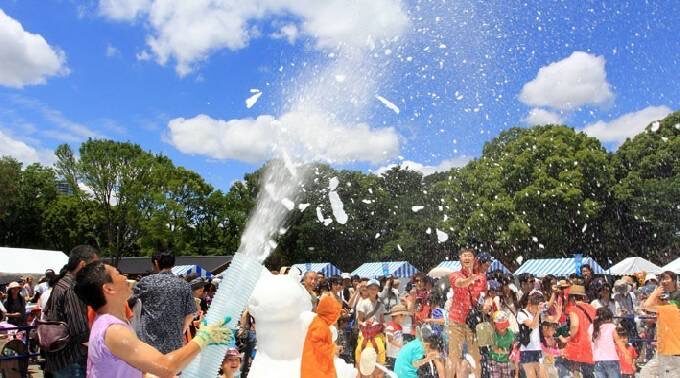 前橋の夏に雪が降る
8月30日に３つのフェス
