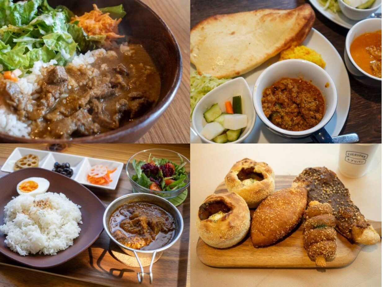 【カレーの魔力▶カフェ・ベーカリー編】
こだわりと個性で勝負