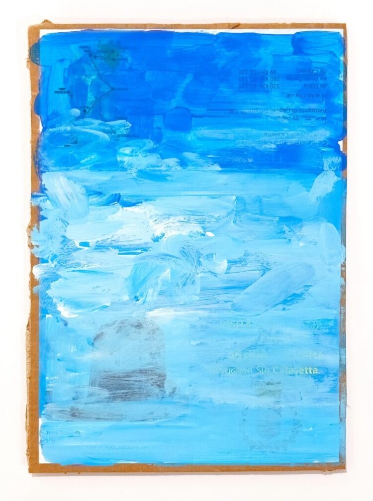 空と青をめぐる終わりなき旅路 廣瀬智央さんの新作個展10月4日