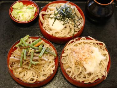 純手打そば かつら
三色そば 美味しさ三重丸
