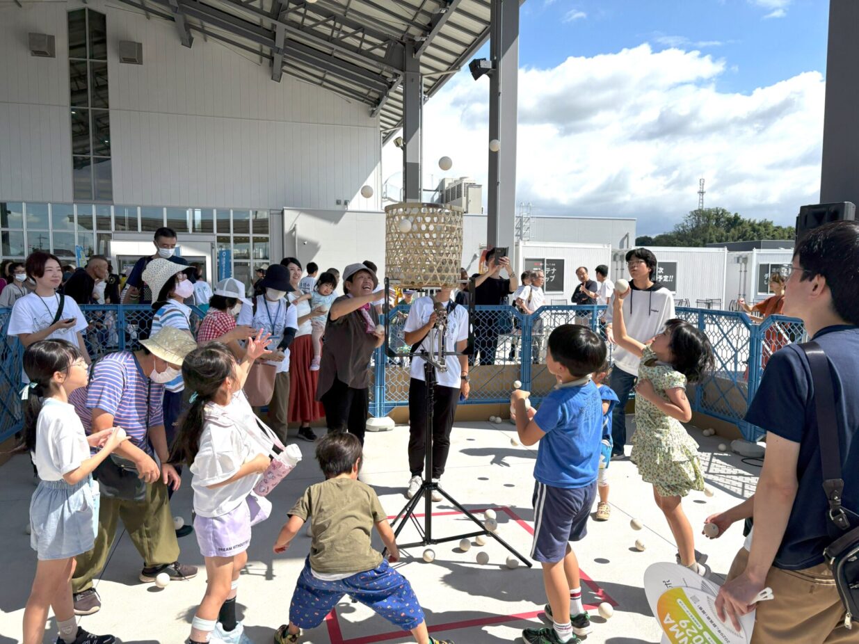 みんなでスポーツしよう
道の駅まえばし赤城で９月23日
