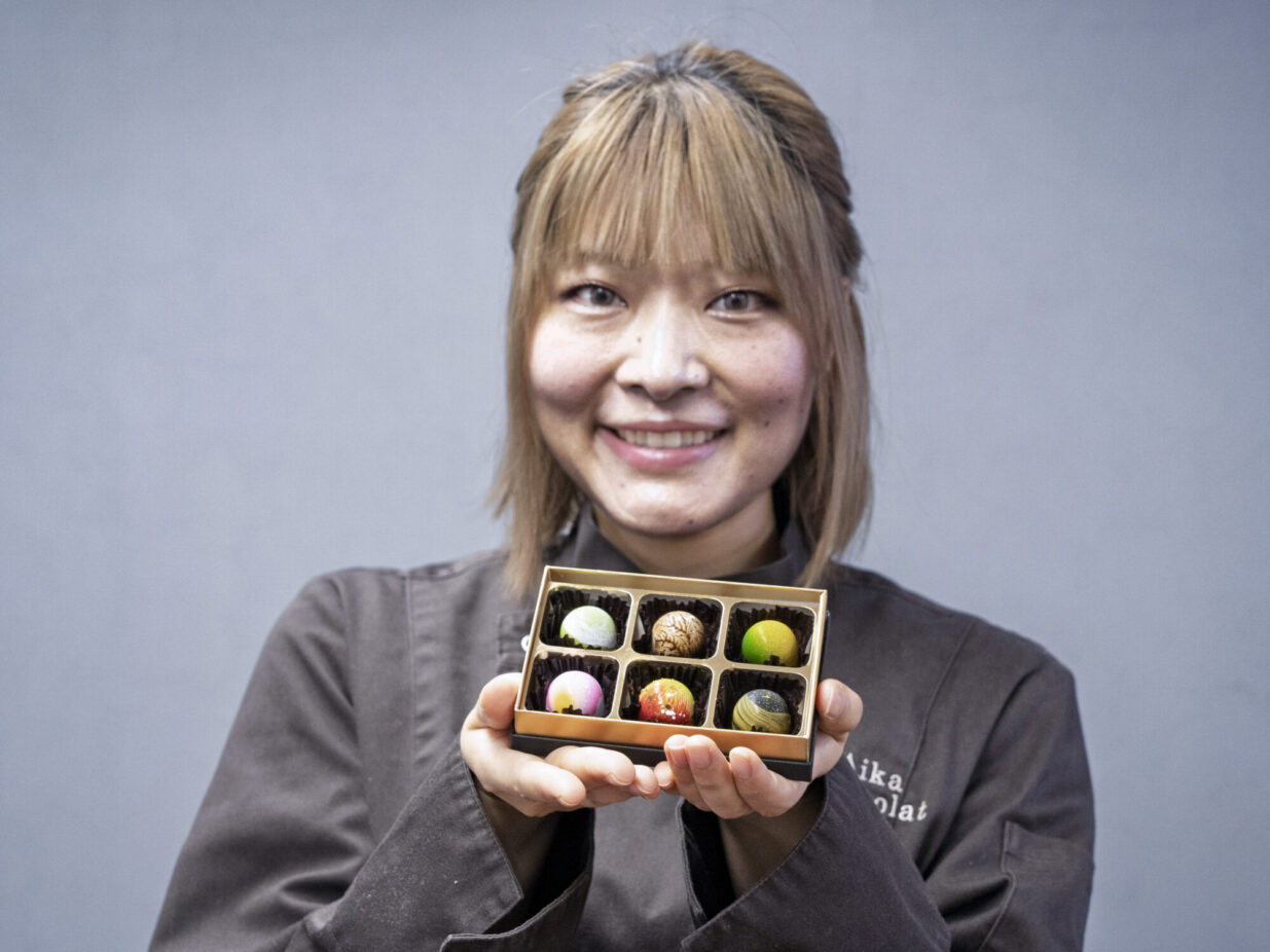 【速報】「世界のチョコアイカ」へ 　
パリで外国人最高賞の栄誉