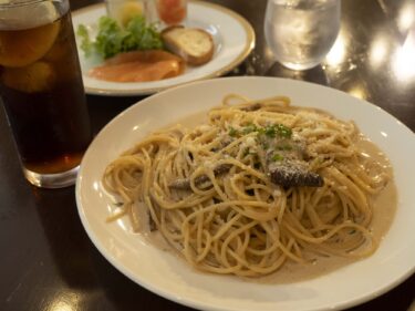 イタリア食堂チネマ　
群大病院の中に本格イタリアン