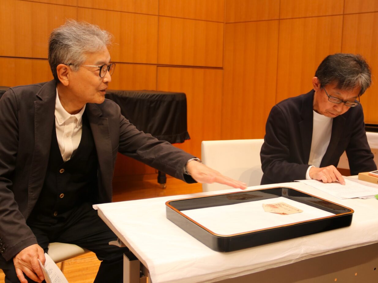 朔太郎 歌人讃える自筆書簡
歌人・中澤豊三郎の孫が寄贈
