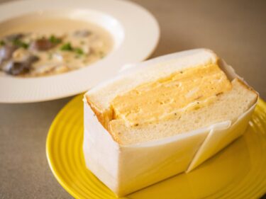 モアスープ　
畑と街をつなぐ厚焼き卵サンド