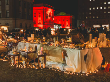 群馬県庁 煌めく冬の庭園
「Tree Market 2025」14、15日
