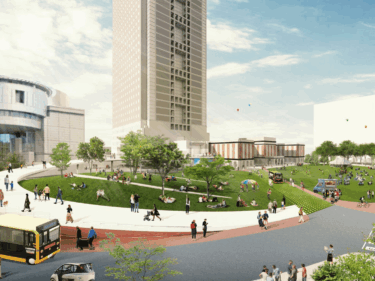 前橋リッジライン みんなで考える
９日から前橋プラザ元気21
