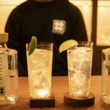 前橋産キュウリのジンをソーダで 「前橋ソーダ」を乾杯酒に