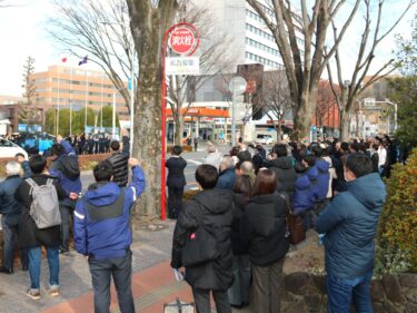 【続報】前橋市長選、５候補が激突
小川氏への審判が争点
