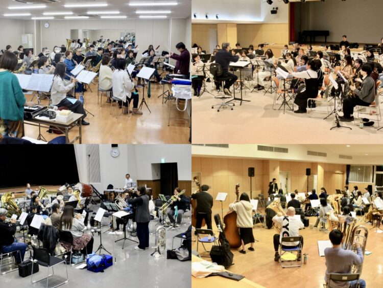 音楽の季節、さあホールへ
吹奏楽と金管バンド、2〜3月に4公演