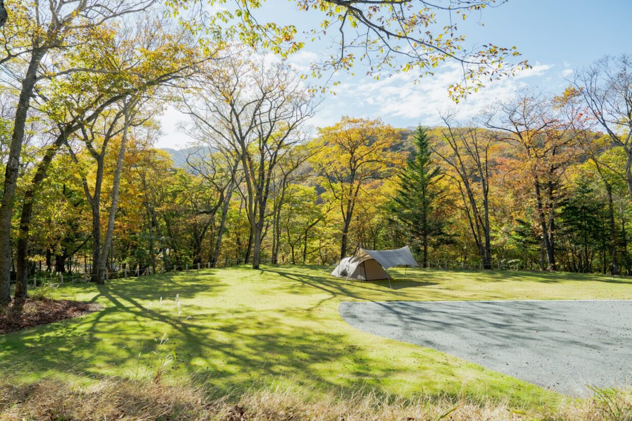 赤城山頂に新キャンプ場
４月25日開業、101区画

