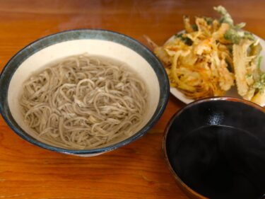 生そば 近留（きんとめ）
釜揚げ蕎麦　香り馥郁
