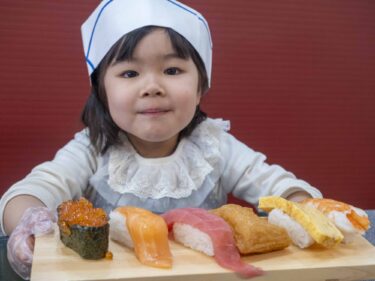 【お子様グルメ④】鮨 いちもん前橋店
かわいい寿司屋さん