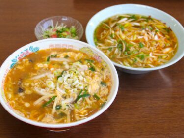 あづまや食堂
中華の料理人の手による拉麺
