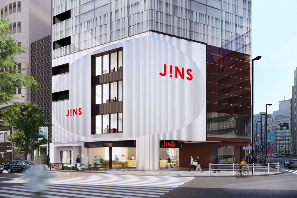 ジンズ新宿店が23日開店
世界最大の旗艦店に
