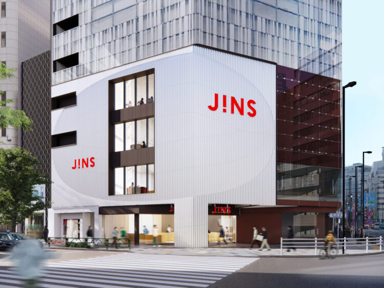 ジンズ新宿店が23日開店
世界最大の旗艦店に
