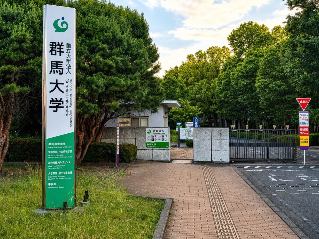 群馬大に爆破予告
２日18時から24時間入構禁止
