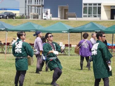 上州勢が越後に進撃
三条凧合戦に２組が参戦
