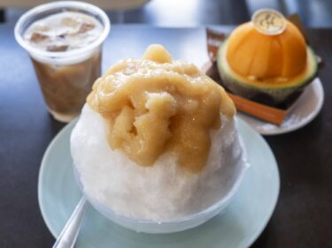 ル・パティスリーHIDE
果肉を味わうケーキ店のかき氷
