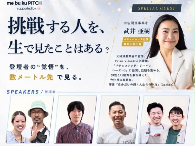 挑戦者の覚悟 見届けよう
太陽の会「me bu ku PITCH」
