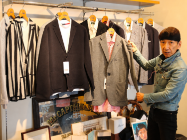 【まえばし 服と人▶４】
トラッドのプロが着こなし提案
「エンゼル」小暮修也さん
