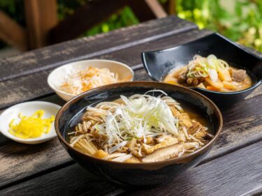 レストハウスまきば
真夏のもつ煮定食
