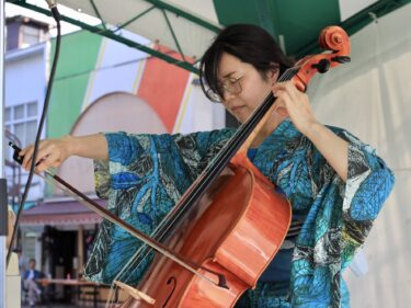 チェロの音に平和の祈り乗せて
石原まりさんコンサート